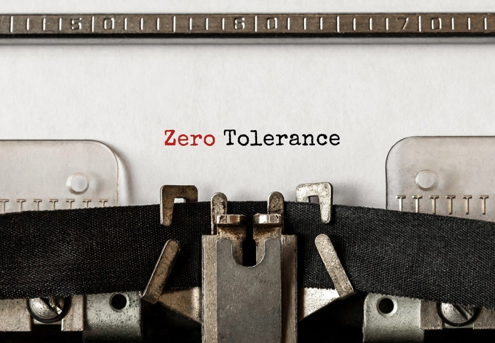tolérance zero