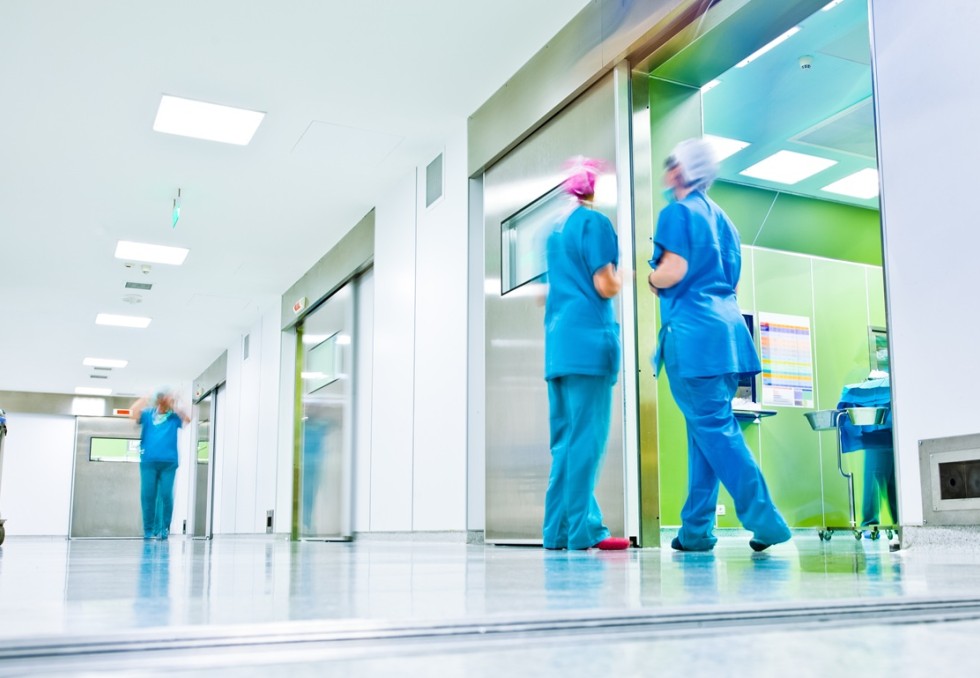 couloir d'hôpital
