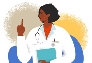 Image d'une femme médecin