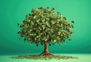 arbre argent