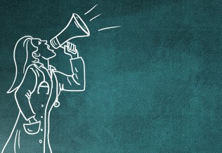 medecin megaphone