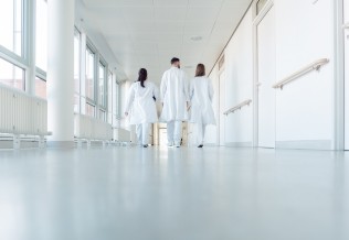 Couloir d'hôpital