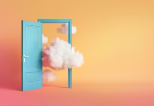 porte ouverte