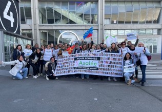 Manifestation Asalée, 26 mars 2026 au Salon infirmier