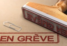 Grève.