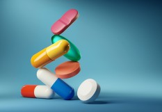 pile de médicaments