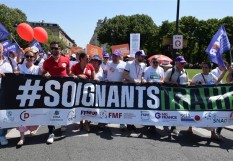 Manifestation soignants trahis