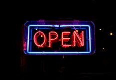 open